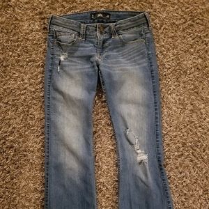 Hollister blue jeans